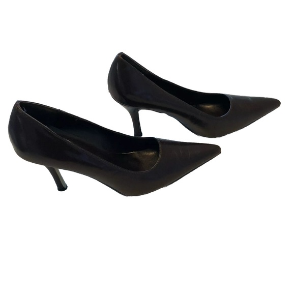 Ann Kristal Women Brown Heels Shoes Size 7.5 - 7 1/2 High Heels - Picture 1 of 9